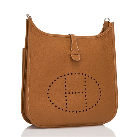 hermes evelyne bag gold|Hermes evelyne bag celebrities.